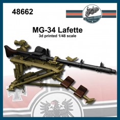 1/48 MG34 Lafette