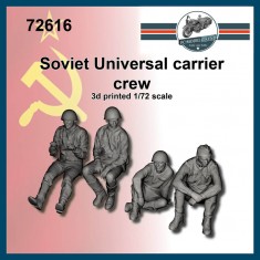 1/72 Soviet Crew for Universal Carrier (4 figures)