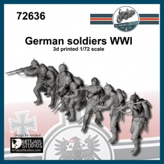 1/72 WWI German Soldiers