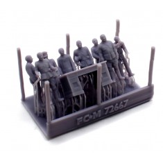 1/72 ''The Bunker'' Figures Scene
