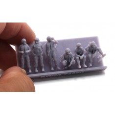 1/72 US Tank Crew Vietnam (6 figures)