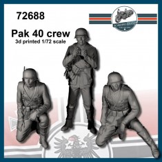 1/72 Pak 40 Crews (3 figures)