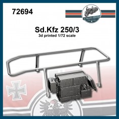 1/72 Sd.Kfz 250/3 Equipment
