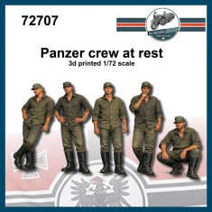 1/72 Panzer Crew At Rest (5 figures)