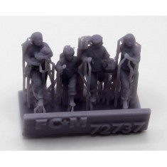 1/72 "Run for Shelter" Vietnam 1969 Figures (3D Printed)