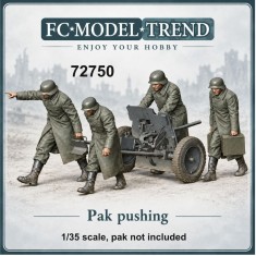 1/72 "Pak Pushing" Figures (3D Printed)