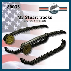 1/76 M3/M5 Stuart Tracks