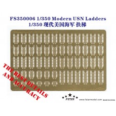 1/350 Modern USN Ladders (1 Photo-Etched Sheet)