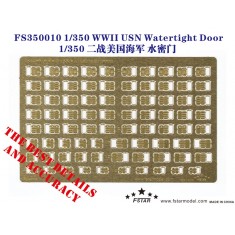 1/350 WWII USN Watertight Door (1 Photo-Etched Sheet)