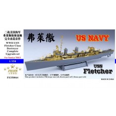 1/350 WWII USN Fletcher Class Destroyer Complete Upgrade set for Tamiya kit #78012