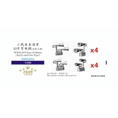 1/350 WWII IJN Type 22 Radar Early and Late Type