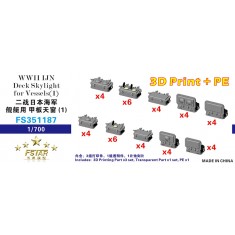 1/350 WWII IJN Deck Skylight for Vessels(1)