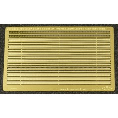 1/700 WWII USN Fence & Shield (for Oerlikon and Superstructure) (1 photo-etched sheet)