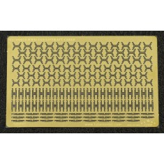 1/700 WWII USN Liferaft Cable Set (1 photo-etched sheet)