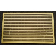 1/700 PLA Navy Vessel's Guard Railings Set (2 photo-etched sheets)