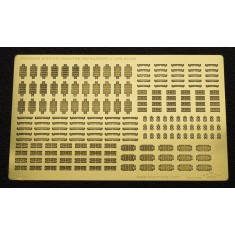 1/700 WWII USN Floater Net Baskets & Life Rings (1 photo-etched sheet)