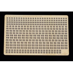 1/700 Weight Loss Support Structure (Triangle) (1 photo-etched sheet)