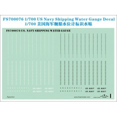 1/700 US Navy Shipping Water Gauge Decals