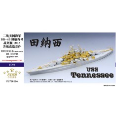 1/700 WWII USS Tennessee BB-43 Battleship Upgrade Set for Trumpeter kit #05782