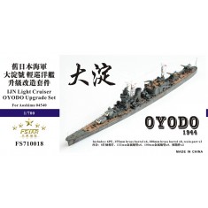 1/700 IJN Light Cruiser OYODO 1944 Upgrade Set for Aoshima 04540 kit