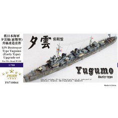 1/700 IJN Destroyer Type Yugumo (Early Type) Upgrade Set for Pit-Road W108 kit