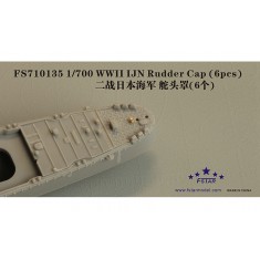 1/700 WWII IJN Rudder Cap (6pcs)