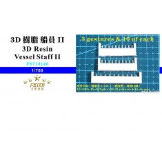 1/700 Vessel Staff II (3D Resin, 30pcs)