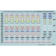 1/700 WWII IJN Flags Vol.III Belongingness Flag & Signal Flag