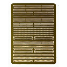 1/700 Perforated Plate (Double side etched with enforced ribbing effect)