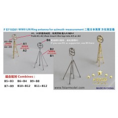 1/700 WWII IJN Ring Antenna for Azimuth Measurement