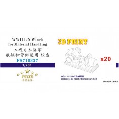 1/700 WWII IJN Winch for Material Handling (20 sets)