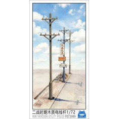 1/72 War Diorama Series 1930-1940 Utility Pole