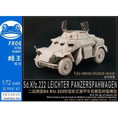 1/72 WWII German Army Sd.Kfz.222 Full Interior