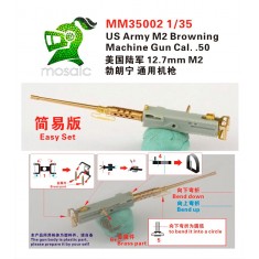 1/35 US Army M2 Browning Machine Gun Cal..50 Easy Set