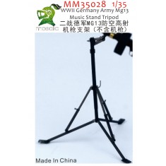 1/35 WWII German Army MG13 Medium Machine Gun Stand Tripod