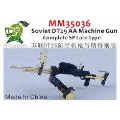 1/35 WWII Soviet DT-29 AA Machine Gun Late Type Special Set