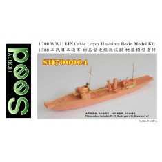 1/700 WWII IJN Cable Layer Hashima Resin Model Kit
