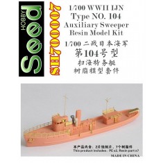 1/700 WWII IJN Type NO.104 Auxiliary Sweeper Resin Model Kit