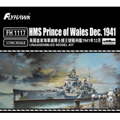 1/700 HMS Prince of Wales Dec 1941