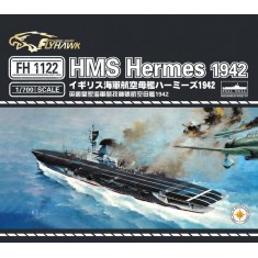 1/700 HMS Hermes 1942 (with photo-etched sheet and decals)
