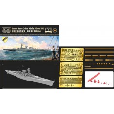 1/700 German Heavy Cruiser Admiral Scheer 1940 [Deluxe Edition]
