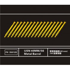 1/350 USN 40mm L/56 Metal Barrel (16pcs)