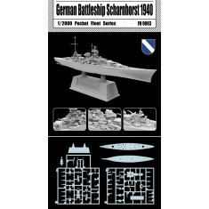 1/2000 Pocket Fleet Series - German Scharnhorst 1940