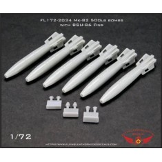 1/72 Mk-82 500lb Bomb with BSU-86 Retarded Fin