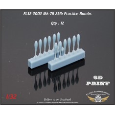 1/32 Mk-76 25lb Practice Bombs (12)