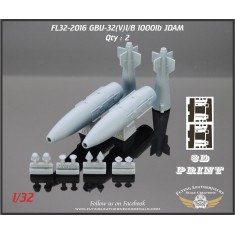 1/32 GBU-32 1000lb JDAM (2) Mk-83/BLU-110 Bombs with KMU-559