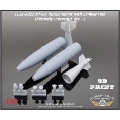 1/32 Mk-83 / BLU-110A/B with Conical Fin - Thermally Protected (2)
