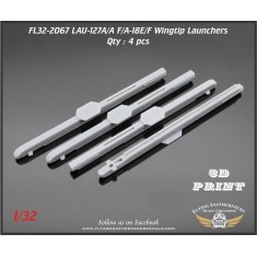 1/32 LAU-127A/A Wingtip Launcher for Trumpeter F/A-18E/F