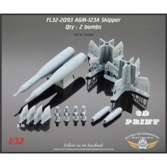 1/32 AGM-123A Skipper Laser-Guided Anti-Ship Bombs (2pcs)