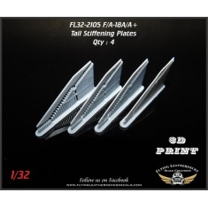 1/32 F/A-18A/A+ Tail Stiffening Plates (2 sets)